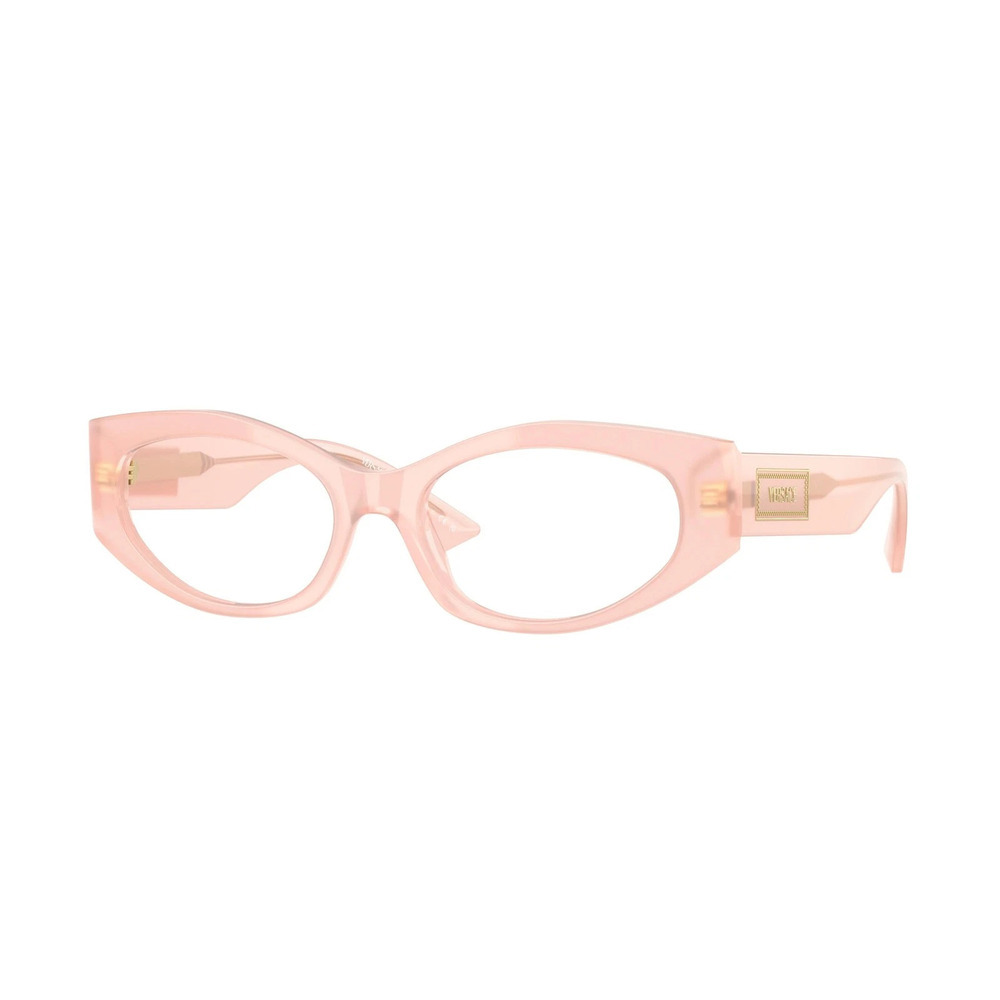 NWT Versace 0VE3369F-5392-53 Pink Oval 53mm Glasses
